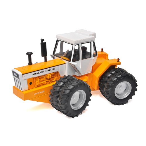 Ertl 1/32 Farm Model issue comprising Minneapolis Moline A4T-1600 Tractor in yellow. No obvious sign of fault, has been displayed.
