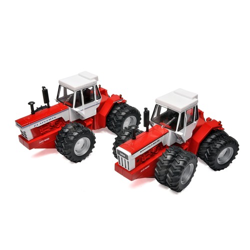 2 - Ertl 1/32 Farm Model issues comprising Minneapolis Moline A4T-1600 Tractor in Red. Plus Ertl 1/32 Wh... 