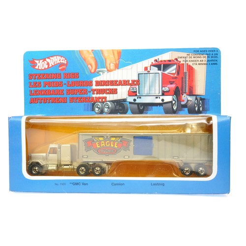 Hot Wheels Vintage Issue (1980) comprising No. 1920 GMC Van in the livery of Eagle. Excellent, factory sealed. Box generally excellent, minor fade to window.