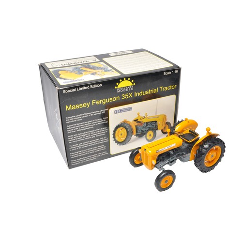 Universal Hobbies 1/16 farm model issue comprising Massey Ferguson 35X ...