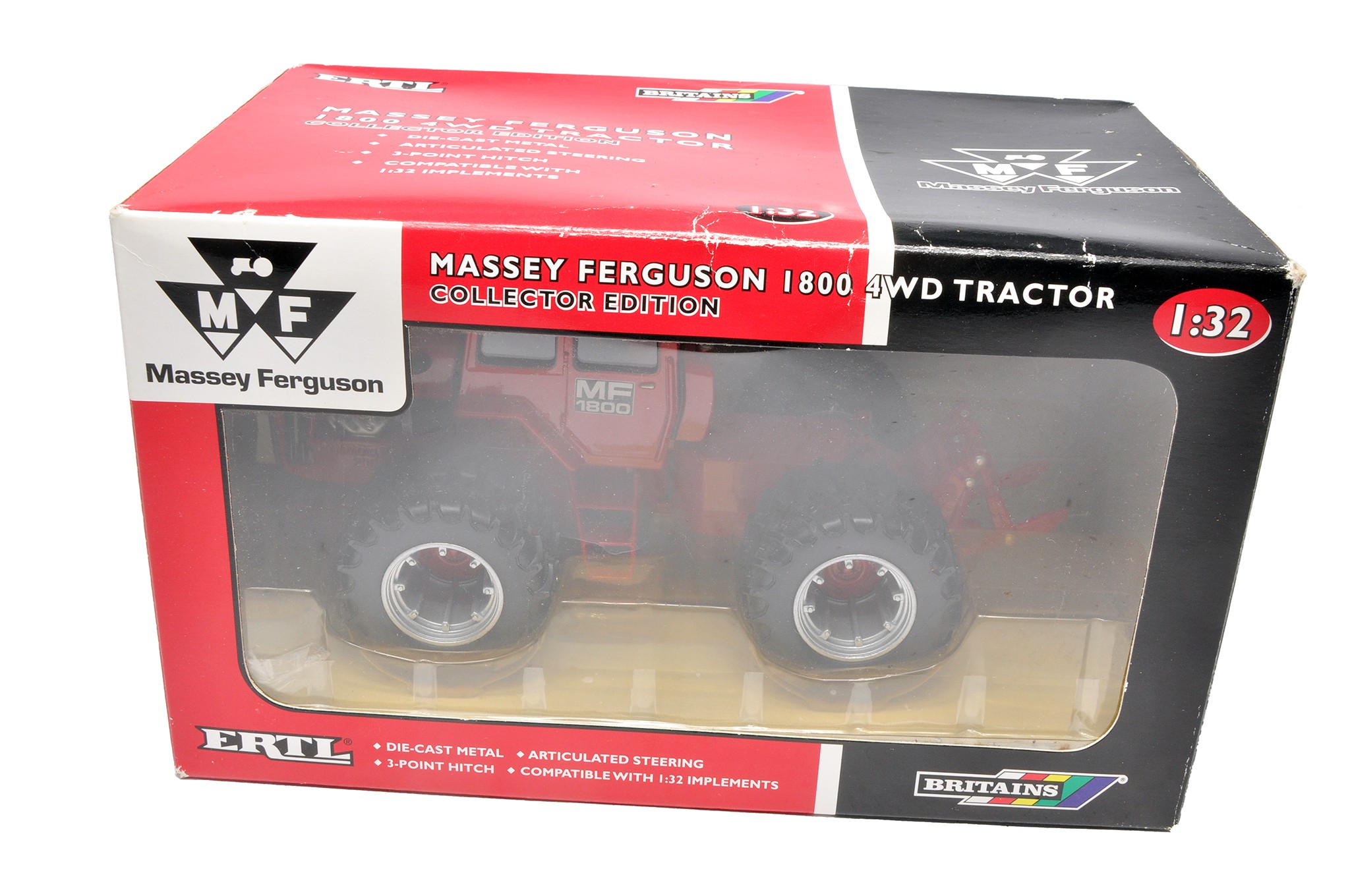Ertl Britains 1/32 farm model issue comprising Massey Ferguson 1800 ...
