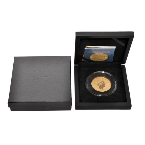 390 - Hattons of London 2020 Dunkirk 80th Anniversary  22 carat Gold Proof Twenty Pound Sovereign.  Diamet... 