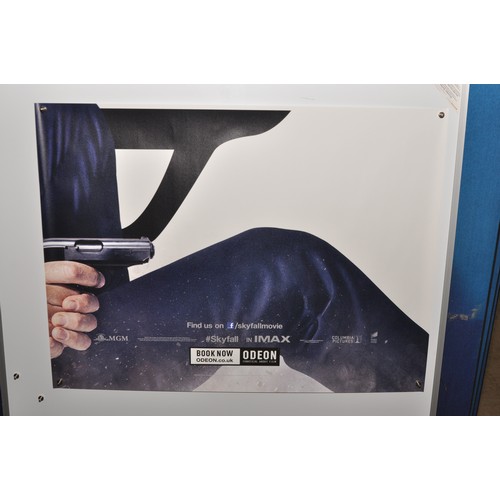 486 - James Bond 007 - A RARE UK Multi-Quad Teaser poster comprising of 6 x Quad-sized panels for Skyfall ... 