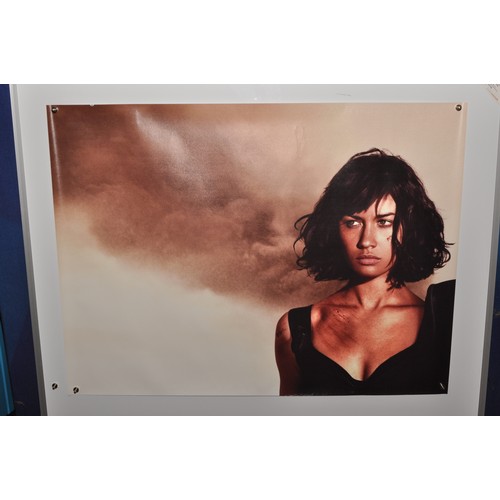 489 - James Bond 007 - An Extremely RARE UK Multi-Quad poster comprising of 6 x Quad-sized panels for Quan... 