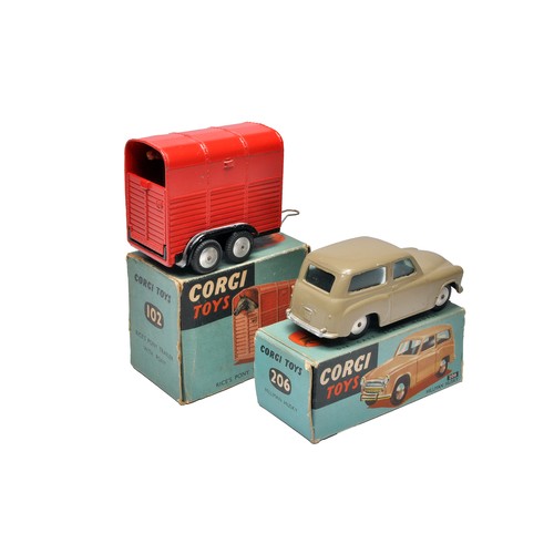 corgi-duo-comprising-no-206-hillman-husky-and-no-102-horsebox-with