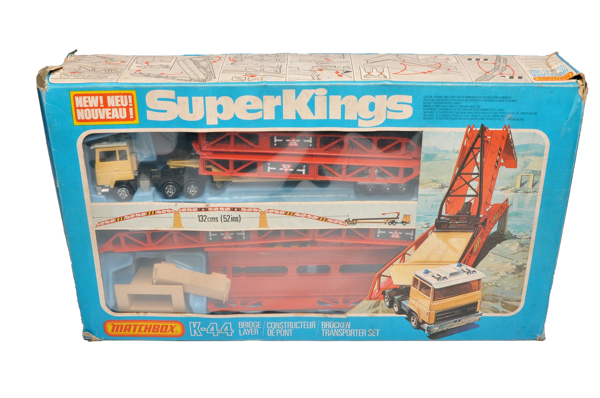 Matchbox Super Kings No. K44 Bridge Layer Set. Looks to be complete ...