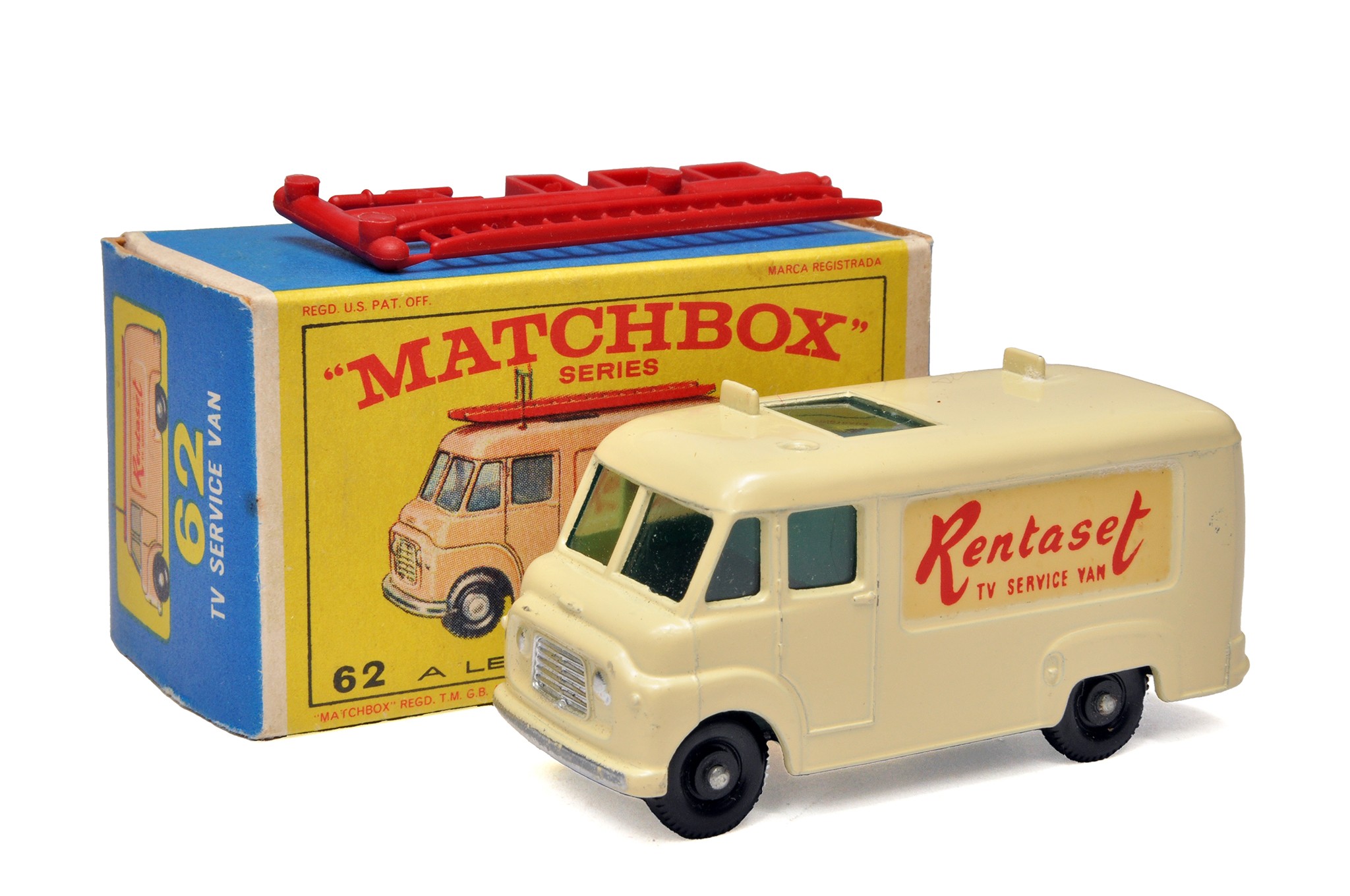 Matchbox Regular Wheel No. 62b Commer TV Service Van. Displays ...