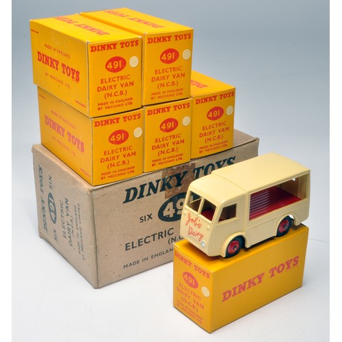 Dinky No. 491 Electric Dairy Van 