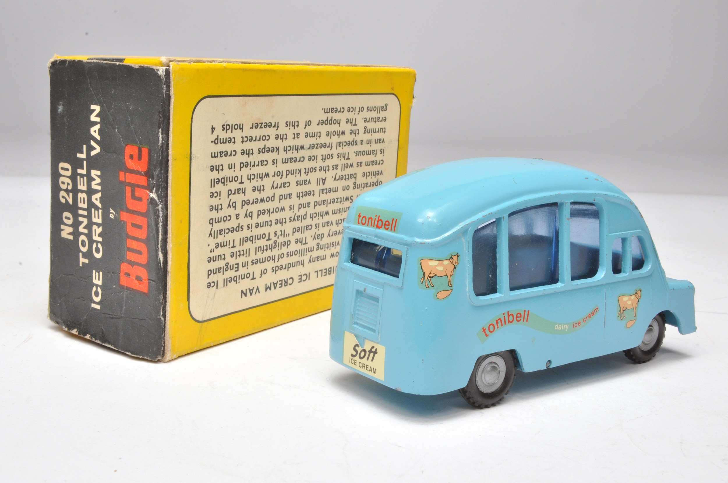 Budgie No. 290 Tonibell Ice Cream Van. Generally good but lacks roof ...