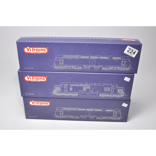 A trio of VI trains models, model trains, boxed issues comprise of 1 ...