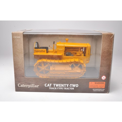 393 - Norscot 1/16 diecast model  construction issue comprising Caterpillar Track Type Tractor Cat Twenty-... 