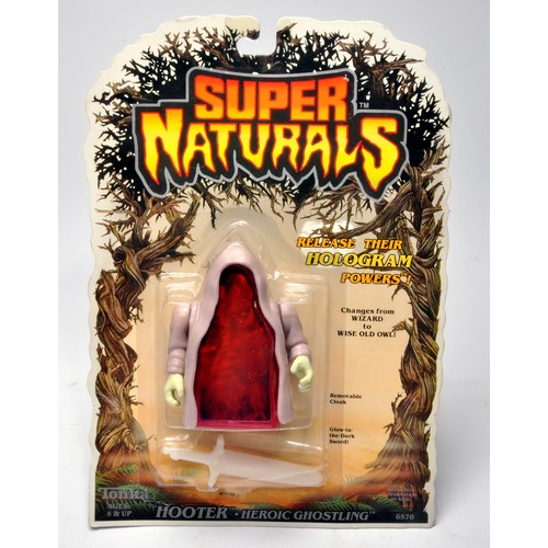571 - Tonka 1986 Super Naturals carded figure issue comprising No. 6570 Hooter: Heroic Ghostling. Factory ... 