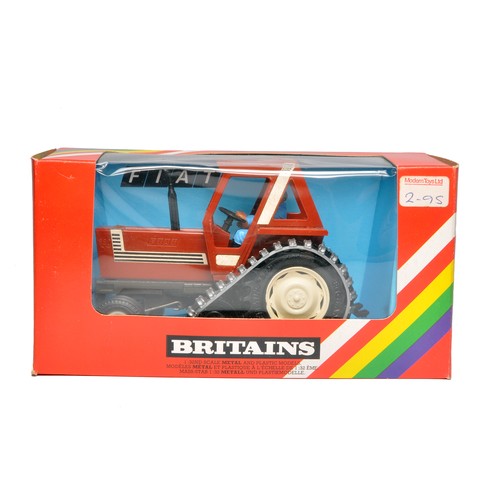 20 - Britains 1/32 Farm Toys comprising Fiat 880DT Half trac Tractor. Contents generally excellent in ori... 