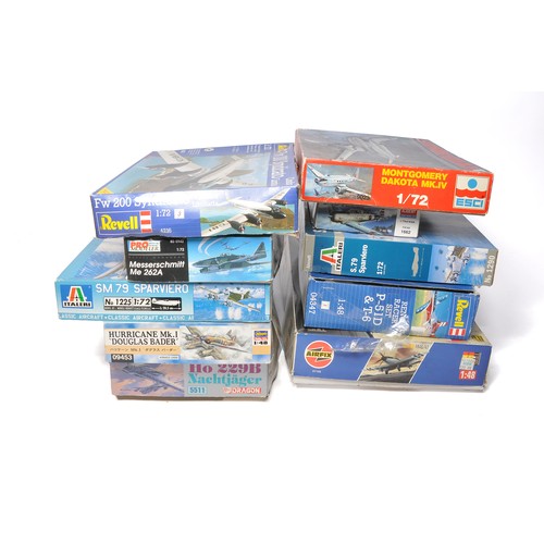 Plastic Model Kit collection comprising of started kits. for completion ...