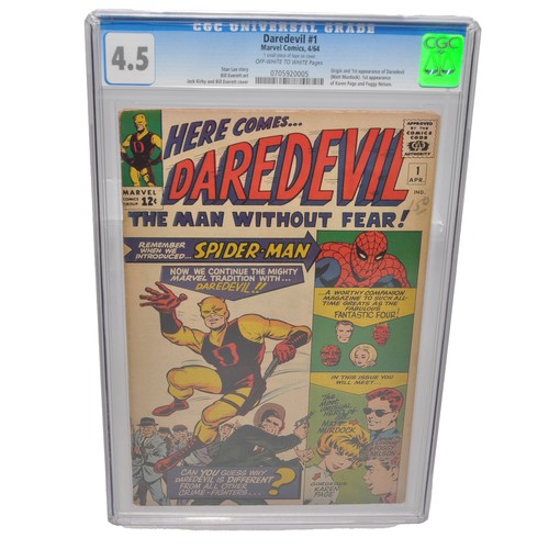 Comics - Daredevil #1 (Marvel 1964) - CGC 4.5 - Origin of Daredevil.