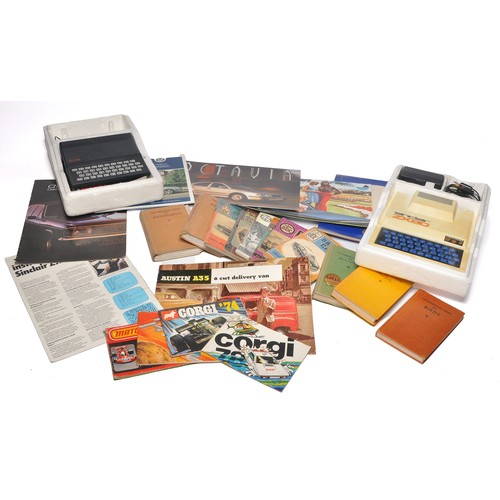 A mixed assortment of collectable items to include duo of ZX