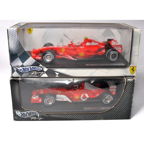 Hot Wheels 1/18 diecast Formula One (F1) Model vehicles comprising