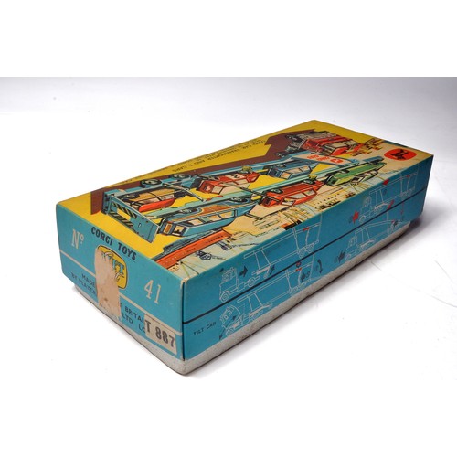 Corgi Gift Set No. 41 - Corgi Car Transporter and 6 Cars to