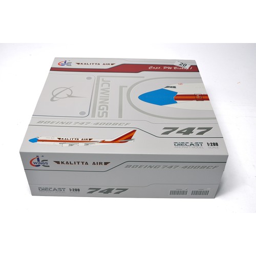 20 - Inflight Models or similar 1/200 diecasst model aircraft comprising, JC Wings Kalitta Air (Capt PW B... 