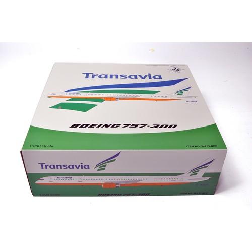 35 - Inflight Models or similar 1/200 diecasst model aircraft comprising, Transavia Boeing 757-300. Appea... 