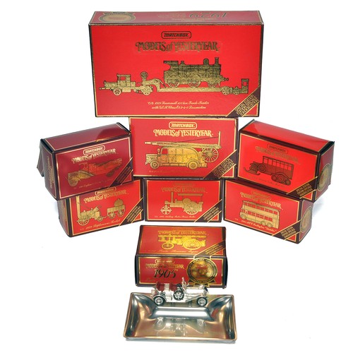 44 - A selection of Matchbox Models of Yesteryear, later series issues in original boxes. All excellent.