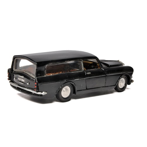 22 - An interesting and well made conversion of a Dinky No. 127 Rolls Royce - converted to a hearse spec ... 
