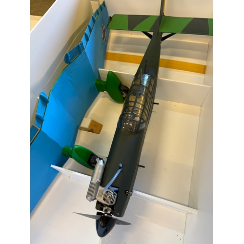 712 - A scratch-built radio-controlled model of a Junkers Ju 87D, built from Aeromodeller Plans Service pl... 