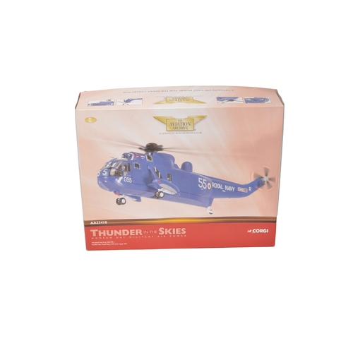 286 - A Corgi Aviation Archive Thunder in the Skies diecast model of a Westland Sea King HAS.Mk.1, Royal N... 
