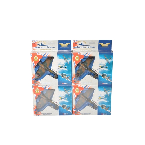 304 - A group of Corgi Aviation Archive Battle of Britain 60th Anniversary 1/72 diecast aircraft twin-pack... 
