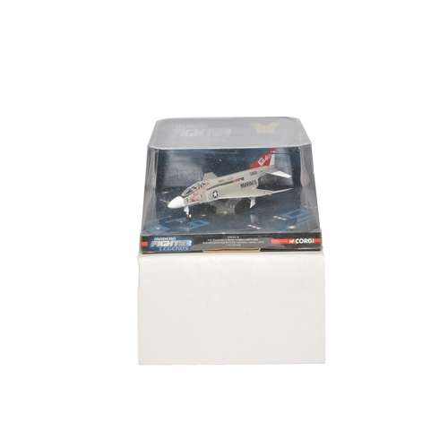 309 - A single Corgi Modern Fighter Legends 1/72 diecast model aircraft, F4J Phantom II, VMFA-232 Marines ... 