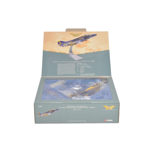 322 - A Corgi Aviation Archive Military Air Power 1/72 diecast model of a McDonnell F-4J Phantom, U.S. Nav... 