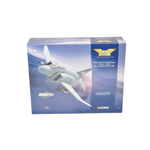 324 - A Corgi Aviation Archive 1/72 diecast model of the McDonnell F-4J (UK) Phantom F.Mk.3, No. 74 Squadr... 