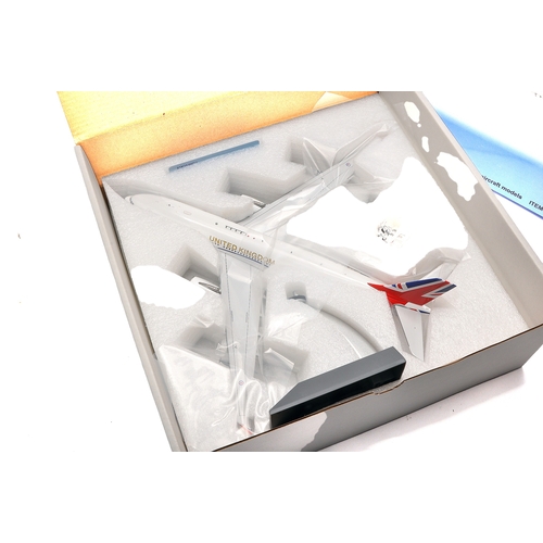 640 - Inflight 1/200 diecast model aircraft issue comprising Airbus A330 in the livery of United Kingdom. ... 
