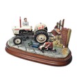 A Border Fine Arts resin tableau depicting the subject 'Like Father ...