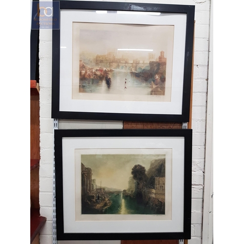 168 - 7 REFRAMED VICTORIAN PRINTS