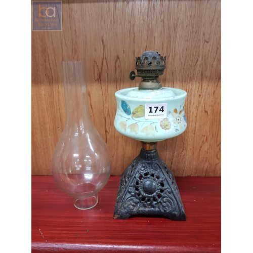 174 - VICTORIAN OIL LAMP