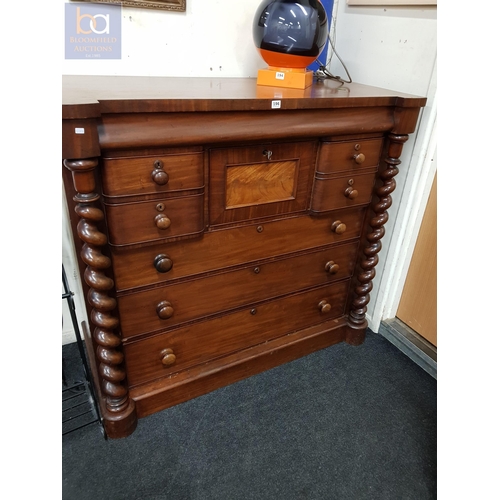 196 - VICTORIAN FINE QUALITY SCOTCH CHEST