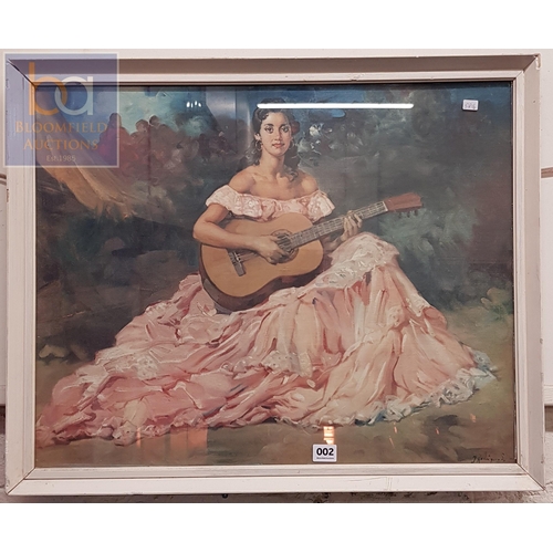 2 - RETRO PRINT - THE SPANISH GUITAR