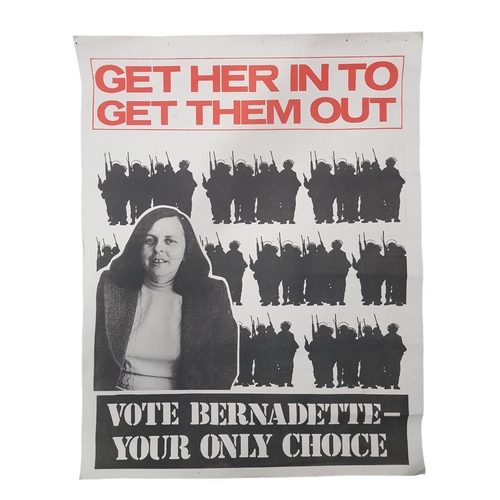 107 - REPUBLICAN POSTER - GET HER IN TO GET THEM OUT