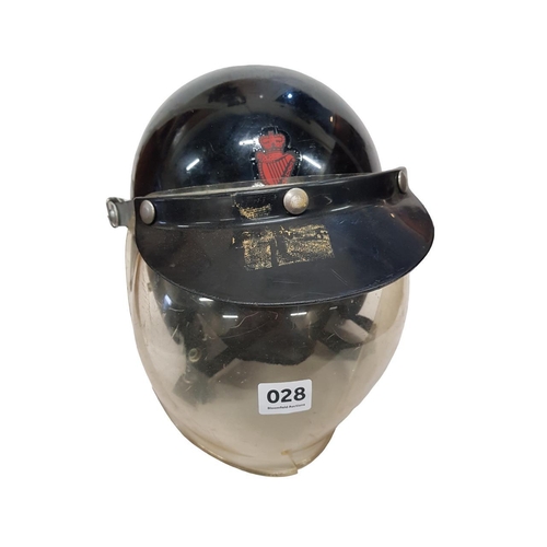 28 - ROYAL ULSTER CONSTABULARY RIOT HELMET B-SPECIALS