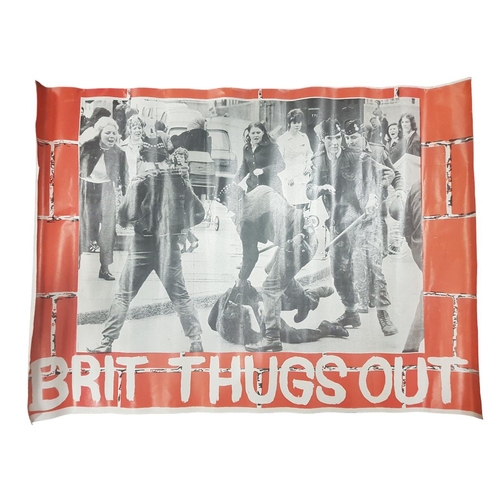 97 - REPUBLICAN POSTER - BRIT THUGS OUT