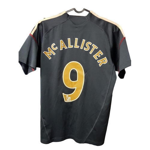 82 - LIVERPOOL SHIRT NO.9 MCALLISTER 13/14 YEARS SIZE