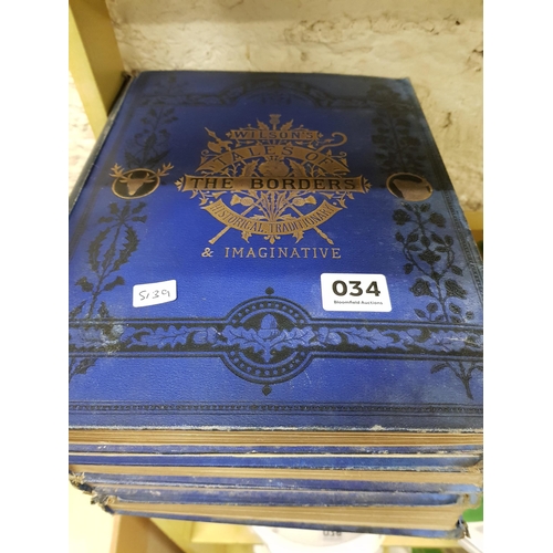 34 - FIVE VOLUMES OF TALES OF THE BORDERS