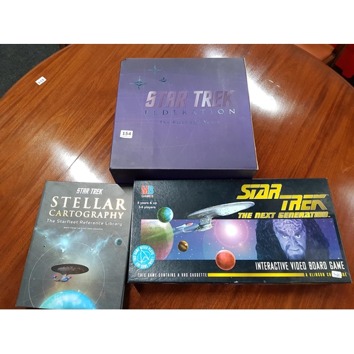 154 - 3 BOXED STAR TREK ITEMS