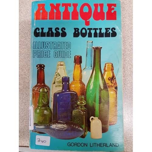 57 - BOOK: ANTIQUE GLASS BOTTLES