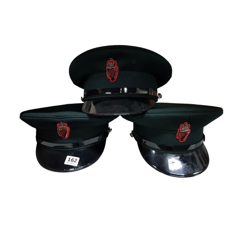 162 - 3 NEW FORAGE CAPS (CONST./SGT)