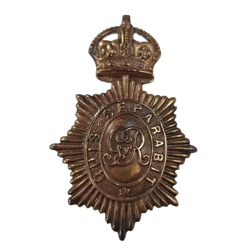 18 - GEORGE V DUBLIN METROPOLITAN POLICE CAP BADGE