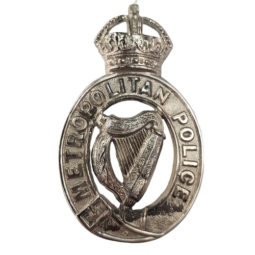 21 - DUBLIN METROPOLITAN POLICE BADGE