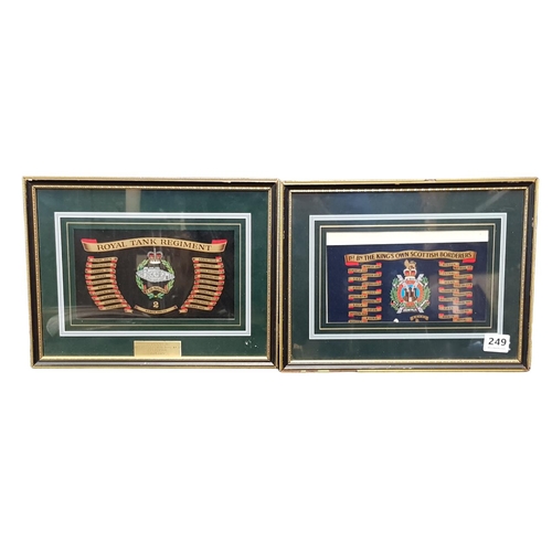 249 - 2 X REGIMENT PICTURES