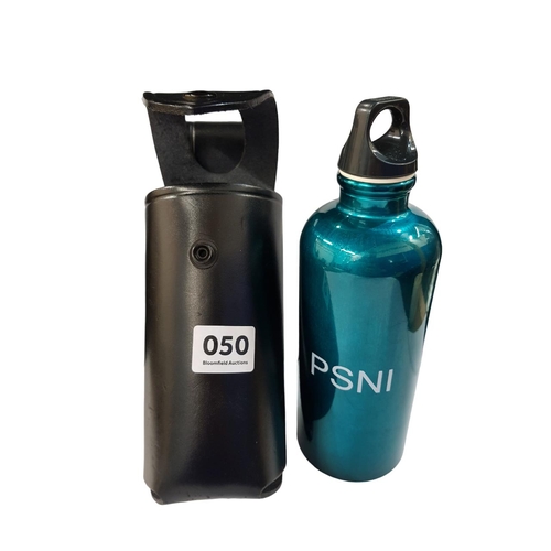 50 - POLICE SERVICE OF NORTHERN IRELAND ISSUE WATER BOTTLE AND COVER